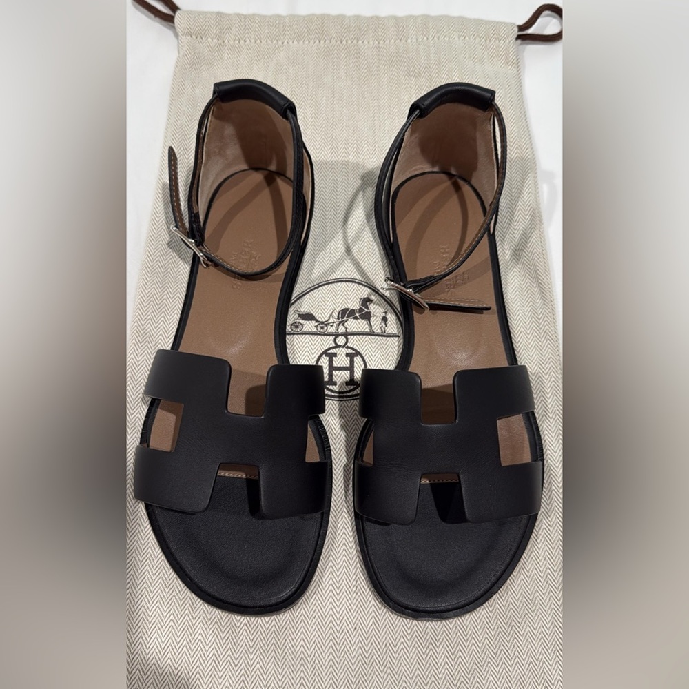 Hermes Santorini sandals AUTHENTIC